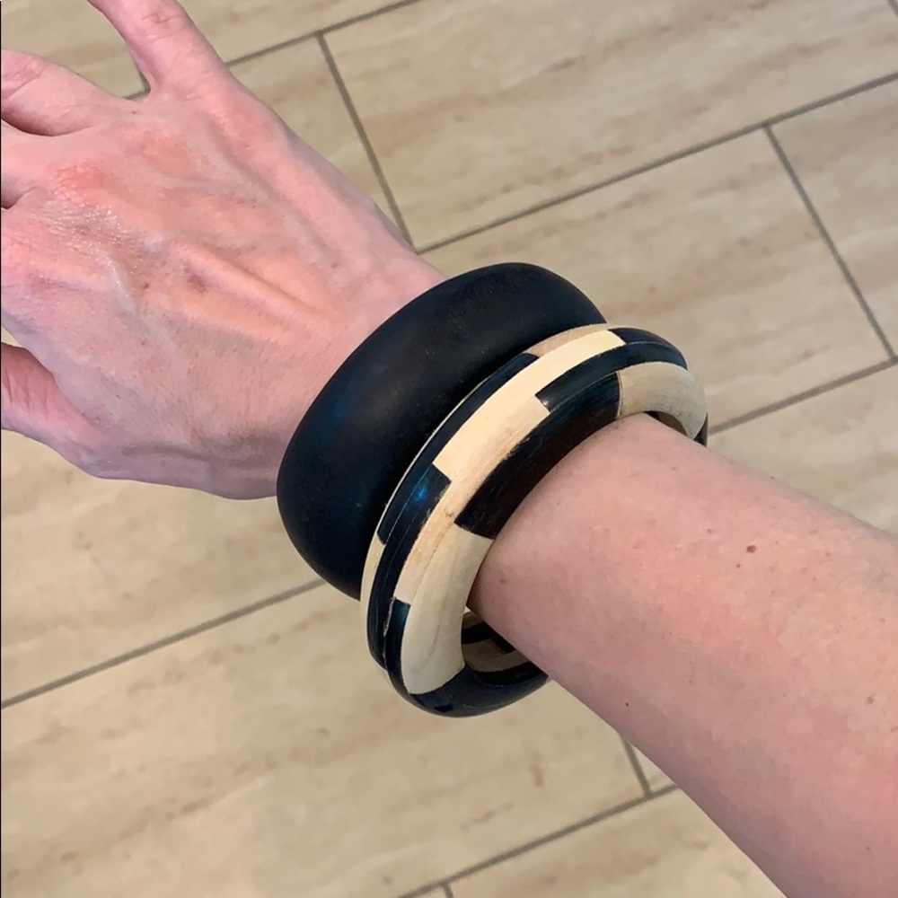 Pair of Wooden Bangles